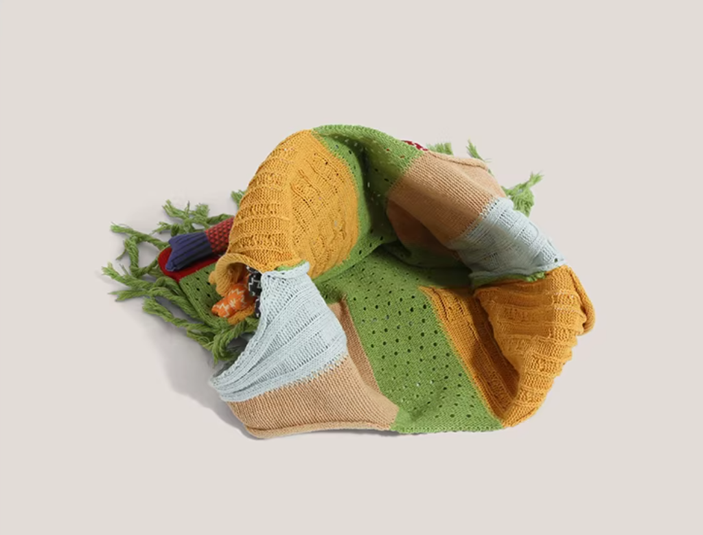 Designer Knitted Fish Bag (Available in 4 Colors)