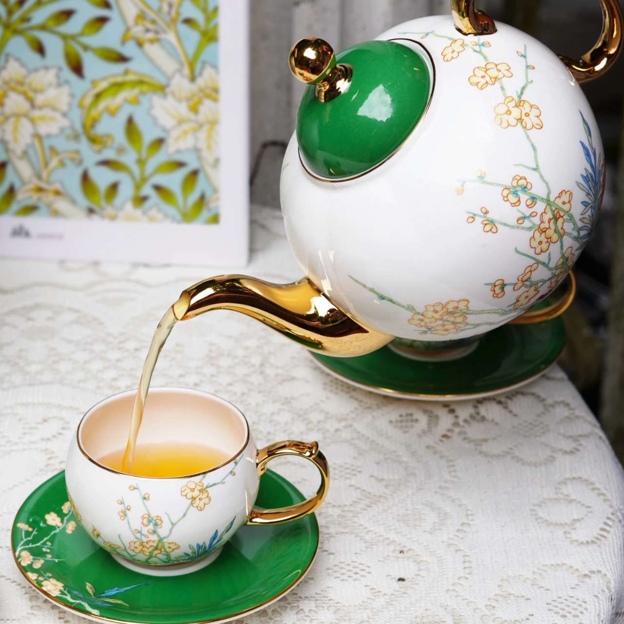 Tea Set No. 02 — Serie Smalto