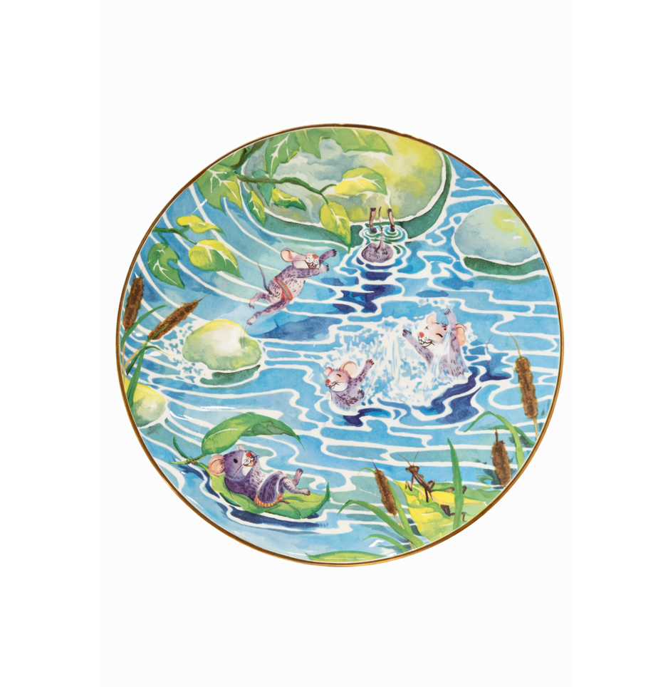 Four Plates Set — Serie Stagioni