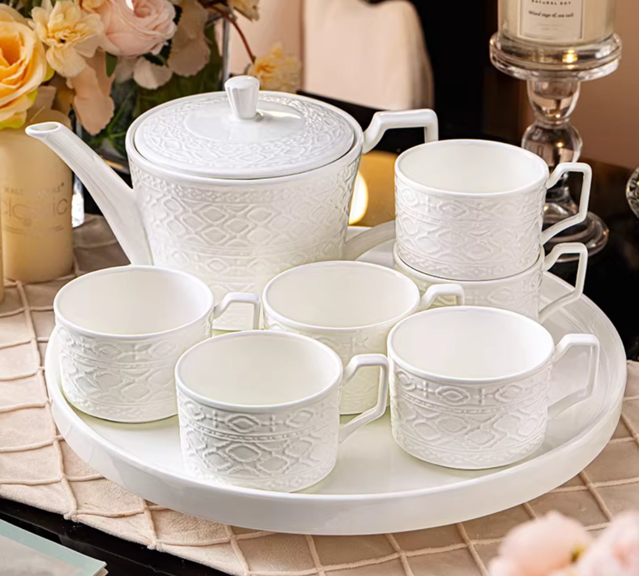 Relief Rim Tray Set No. 01