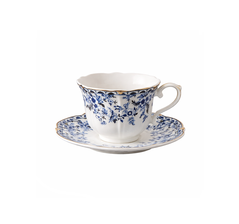 Tea Cup & Saucer  — Serie Azzurra